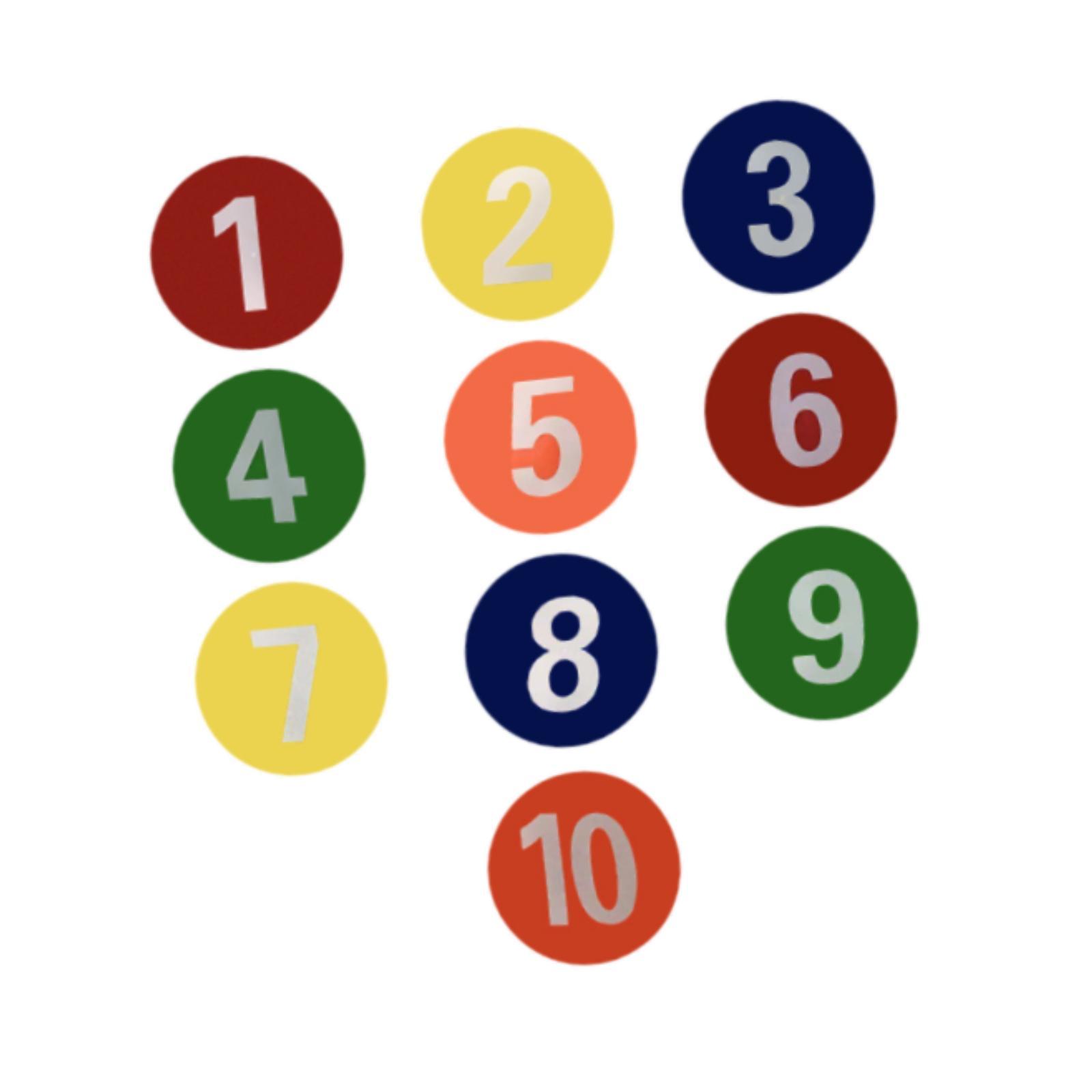 10x Numbered Floor Dots Marker – Speed Agility Dots Bewertung und Preis