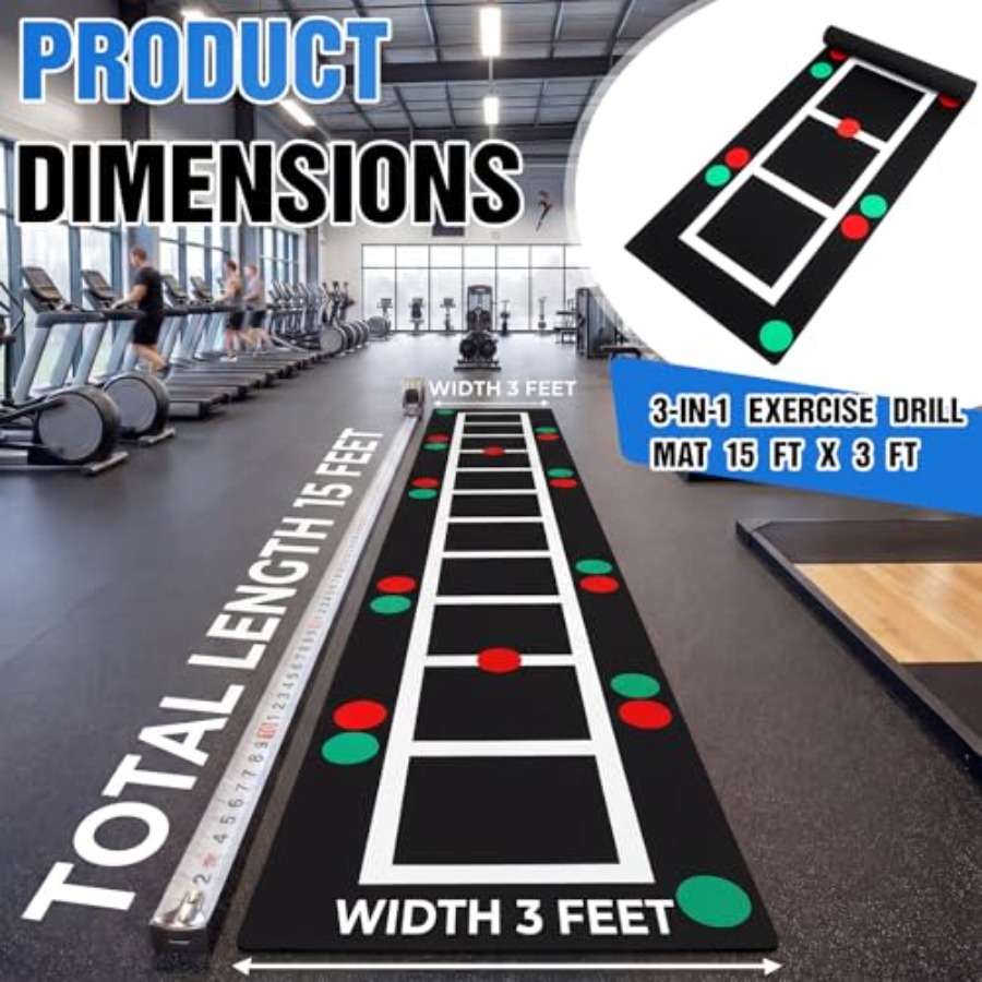 3-in-1 Agility Ladder Training – Speed Agility Dots Bewertung und Preis