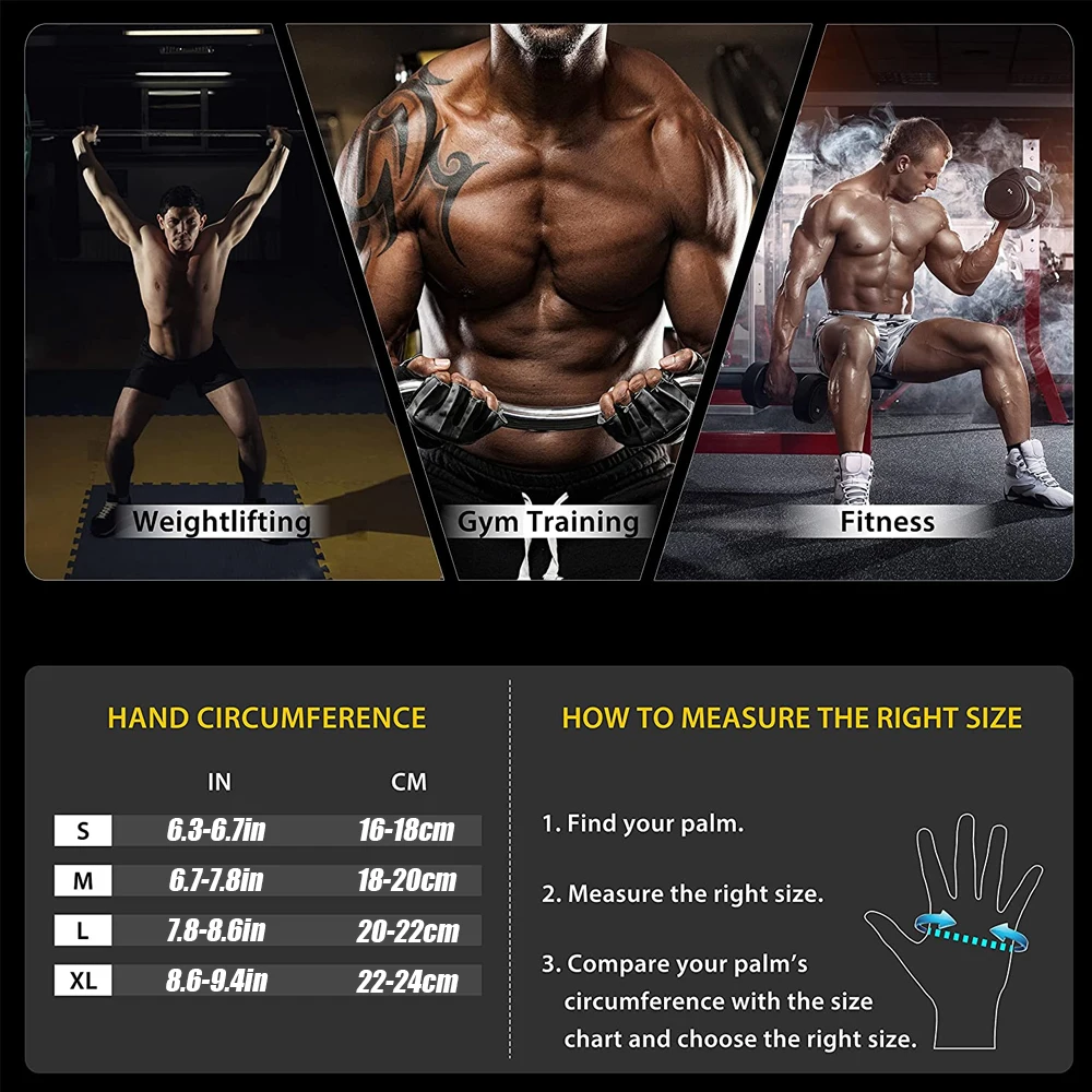 1Pair Half Finger Gym Fitness  – Crossfit Equipment Bewertung und Preis