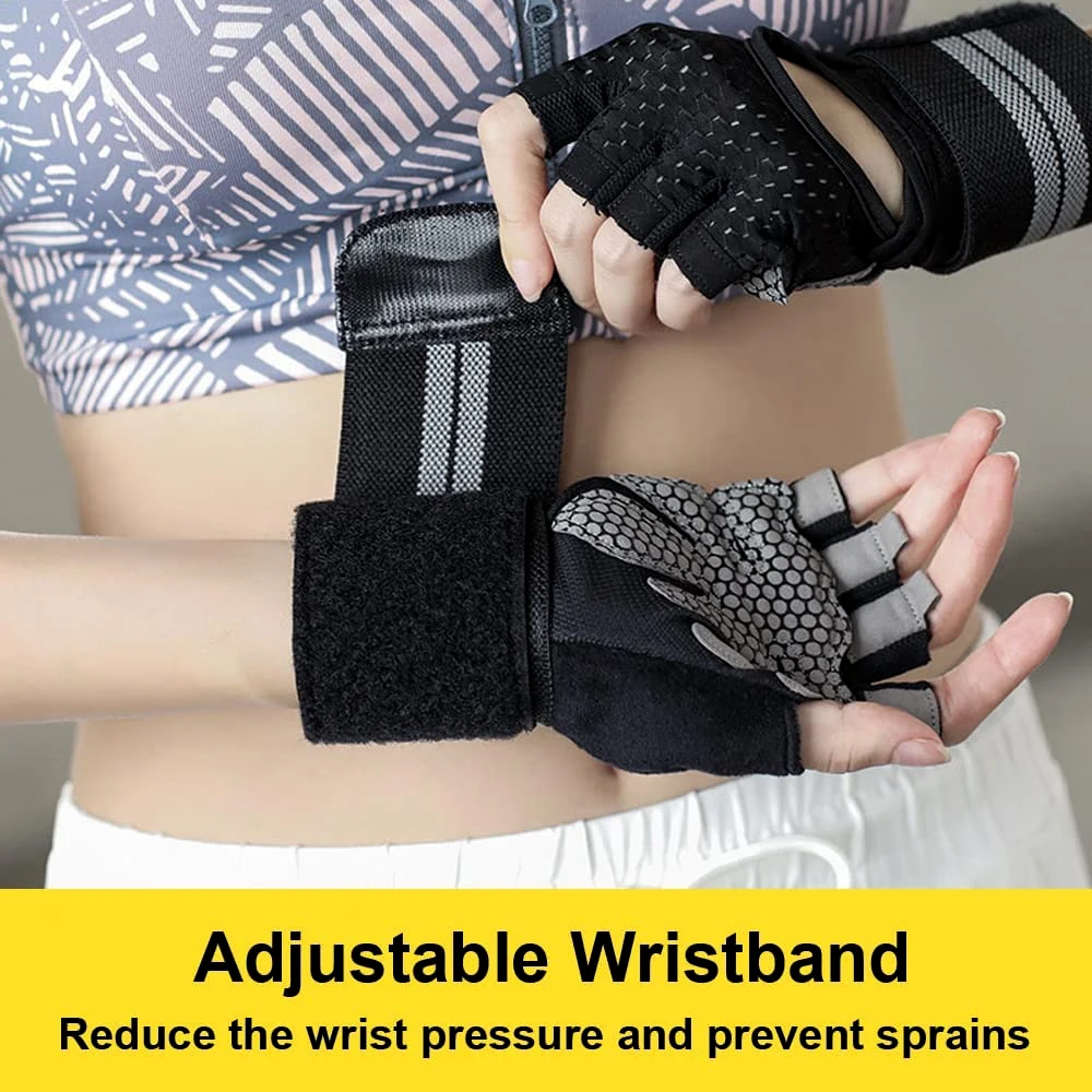 1Pair Half Finger Gym Fitness  – Crossfit Equipment Bewertung und Preis